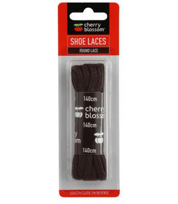 Cherry Blossom Round Lace Brown - 140cm