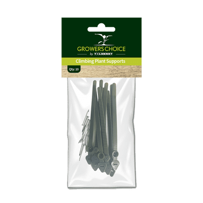 Climbing Plant Support Wall Fixing Green 10pk