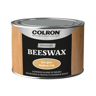 Colron Beeswax 400g - Georgian Medium Oak