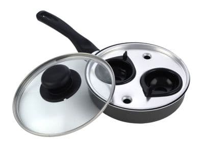 CookClassic 2 Cup Egg Poacher Non Stick - 20cm