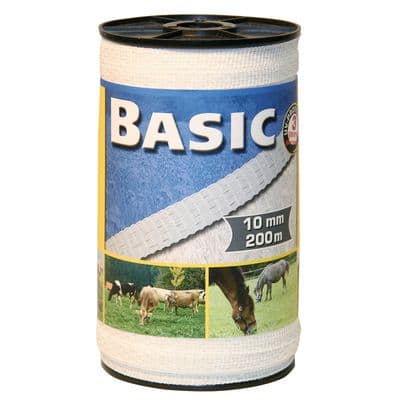 CORRAL BASIC  FENCING TAPE 200M X 10MM