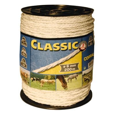 CORRAL CLASSIC FENCING ROPE 200M