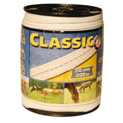 CORRAL CLASSIC FENCING TAPE 200M X 20MM