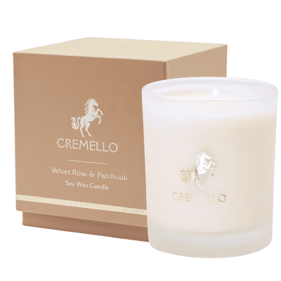 Cremello Velvet Rose & Patchouli 220g Wax Candle