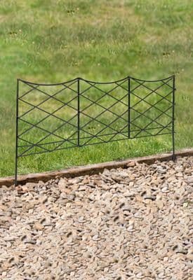 Crescent Border Edging H35cm W50cm 3pk
