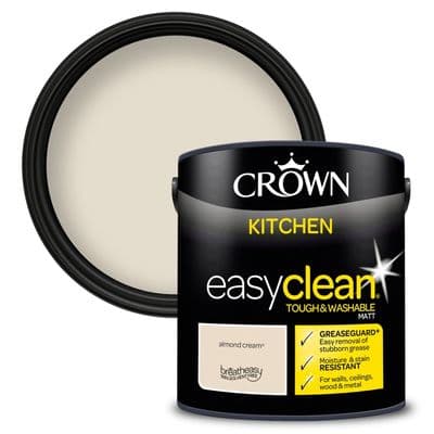 Crown Easyclean Kitchen Matt 2.5L - Almond Cream
