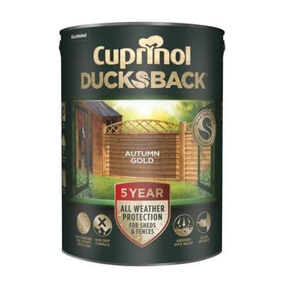 Cuprinol Ducksback 5L - Autumn Gold