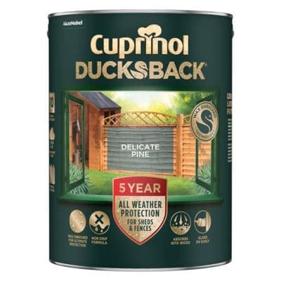 Cuprinol Ducksback 5L - Delicate Pine