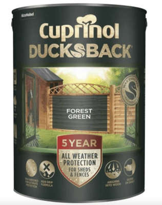 Cuprinol Ducksback 5L - Forest Green