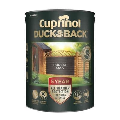 Cuprinol Ducksback 5L - Forest Oak