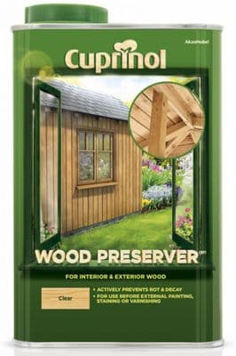 Cuprinol Wood Preserver Clear - 1L