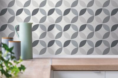 d-c-fix® Self Adhesive Wall Tiles 6 Piece - 0.53sq Geometric Style
