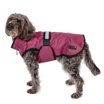 DANISH DESIGN 3-IN-1 DOG COAT PLUM