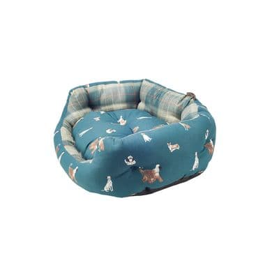 DANISH DESIGN LAURA ASHLEY PARK DOGS DELUXE SLUMBER BED