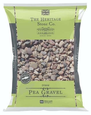 Deco-Pak Pea Gravel Aggregate 20mm - Large Approx 20kg