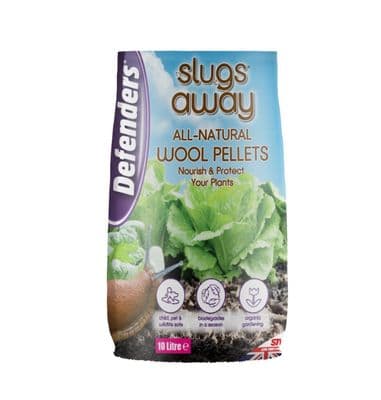 Defenders Slugs Away Wool Pellets - 10L