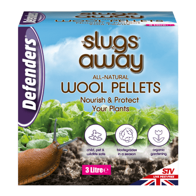 Defenders Slugs Away Wool Pellets - 3L