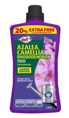 Doff Azalea Camillia & Rhodedendron Feed Concentrate - 1.2L Extra Fill