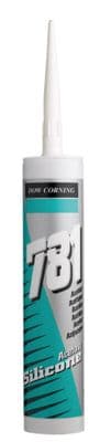 Dow Corning 781 Acetoxy Silicone 310ml - White