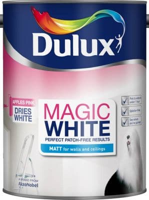 Dulux Magic White Matt 5L - Pure Brilliant White