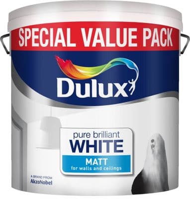 Dulux Matt 6L - Special Value Pure Brilliant White