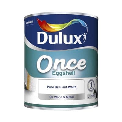 Dulux Once Eggshell 750ml - PBW