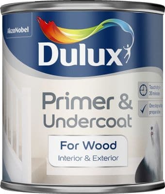 Dulux Primer & Undercoat for Wood - 250ml