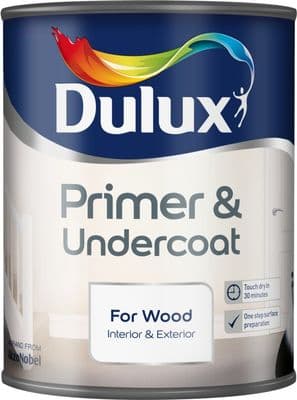 Dulux Primer & Undercoat For Wood - 750ml