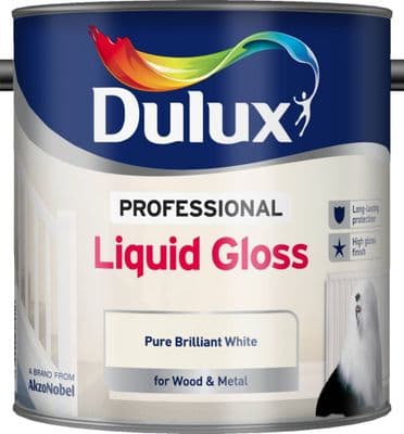 Dulux Professional Liquid Gloss 2.5L - Pure Brilliant White