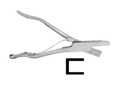 Ear Notcher - 4mm x 20mm - C design