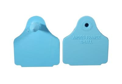 Eartag Back Blank - Blue