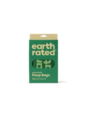 Earth Rated 120 Easy Tie Handle Poop Bags - Unscented