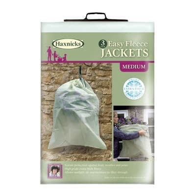 Easy Fleece Jacket Medium W80cm H100cm 3pk