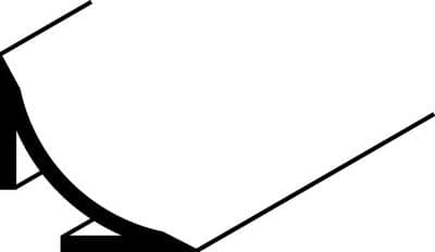 Easyfix Scotia 8ft x 25mm - Black