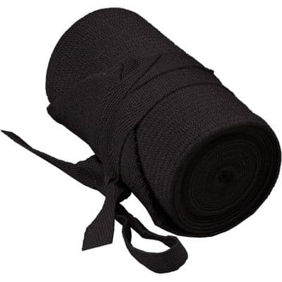 Elastic Tail Bandage Black
