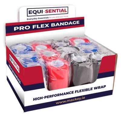 Equi-Sential Pro Flex Bandage - 10cm mixed, Box of 12