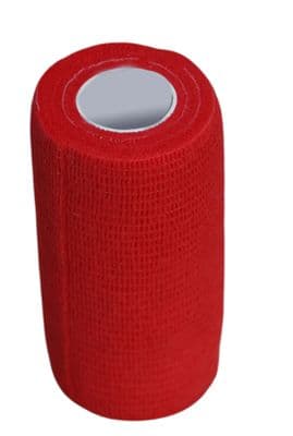Equi-Sential Pro Flex Bandage -10cm Red, Box of 12