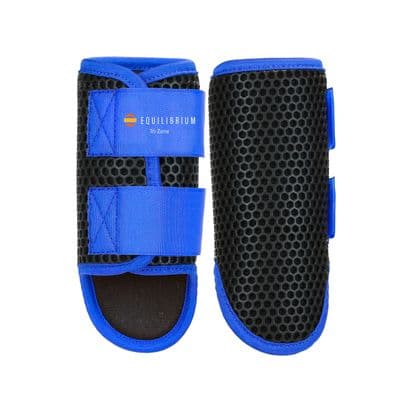 EQUILIBRIUM TRI-ZONE BRUSHING BOOTS BLACK/ROYAL BLUE