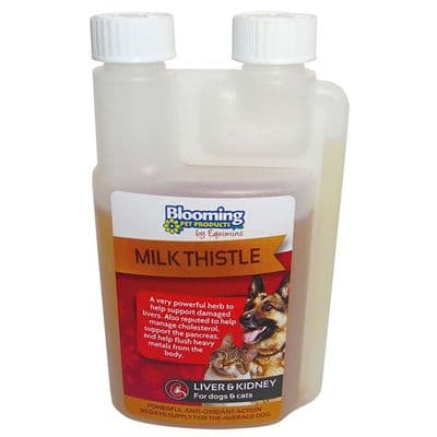 EQUIMINS BLOOMING PET MILK THISTLE LIQUID