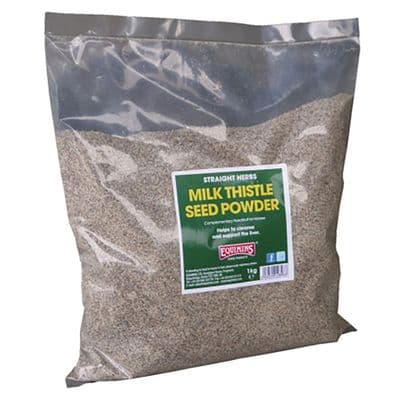 EQUIMINS STRAIGHT HERBS MILK THISTLE SEED POWDER