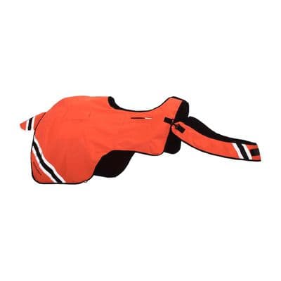 EQUISAFETY HI-VIS WATERPROOF WRAP AROUND RUG ORANGE