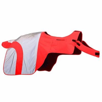 EQUISAFETY MERCURY EXERCISE RUG RED