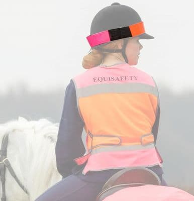 EQUISAFETY MULTI-COLOURED HATBAND