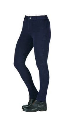 Equisential Cotton Jodhpurs Child Navy Size 24
