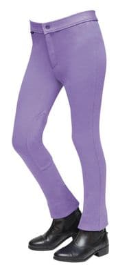Equisential Cotton Jodhpurs Child Purple Size 18
