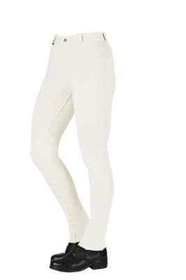 Equisential Cotton Jodhpurs Child White Size 22