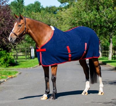 Equisential Fleece Cooler Nvy/Nvy/Red 6'0