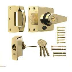 Era BS High Security Nightlatch 60mm - Finish: Brass Effect