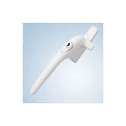 Era Charisma Cockspur Window Handle 21mm - White Right Hand