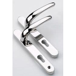 Era Ikon Classic Lever/Lever Door Handle 92mm centre - Finish: Chrome